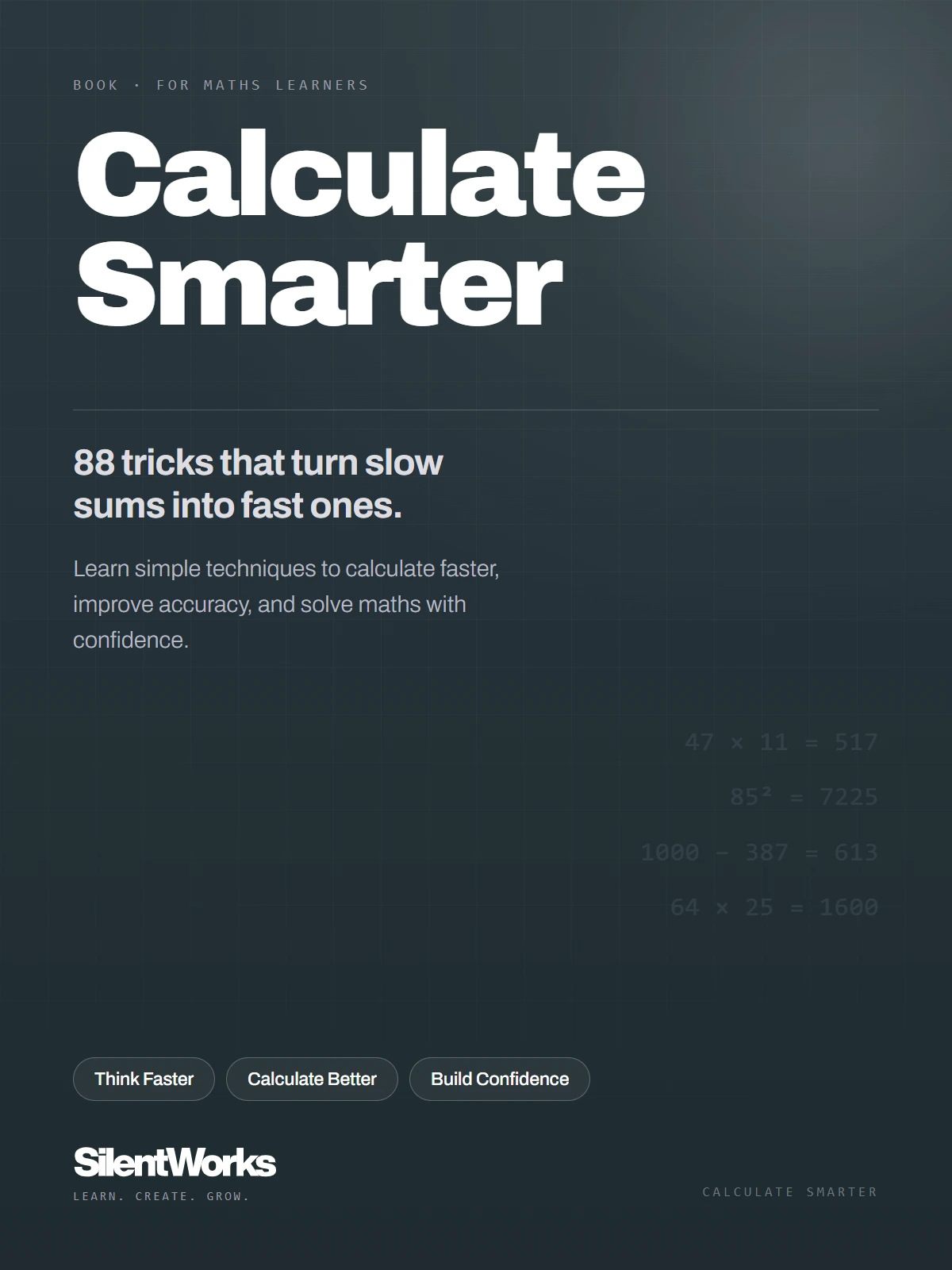 Calculate Smarter book cover